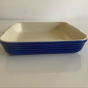 Emile Henry Periwinkle Square Baker. Mint!